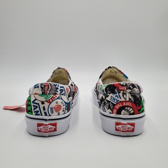 Vans, woman mash up, stickers! Slip on - Picture 3 of 9